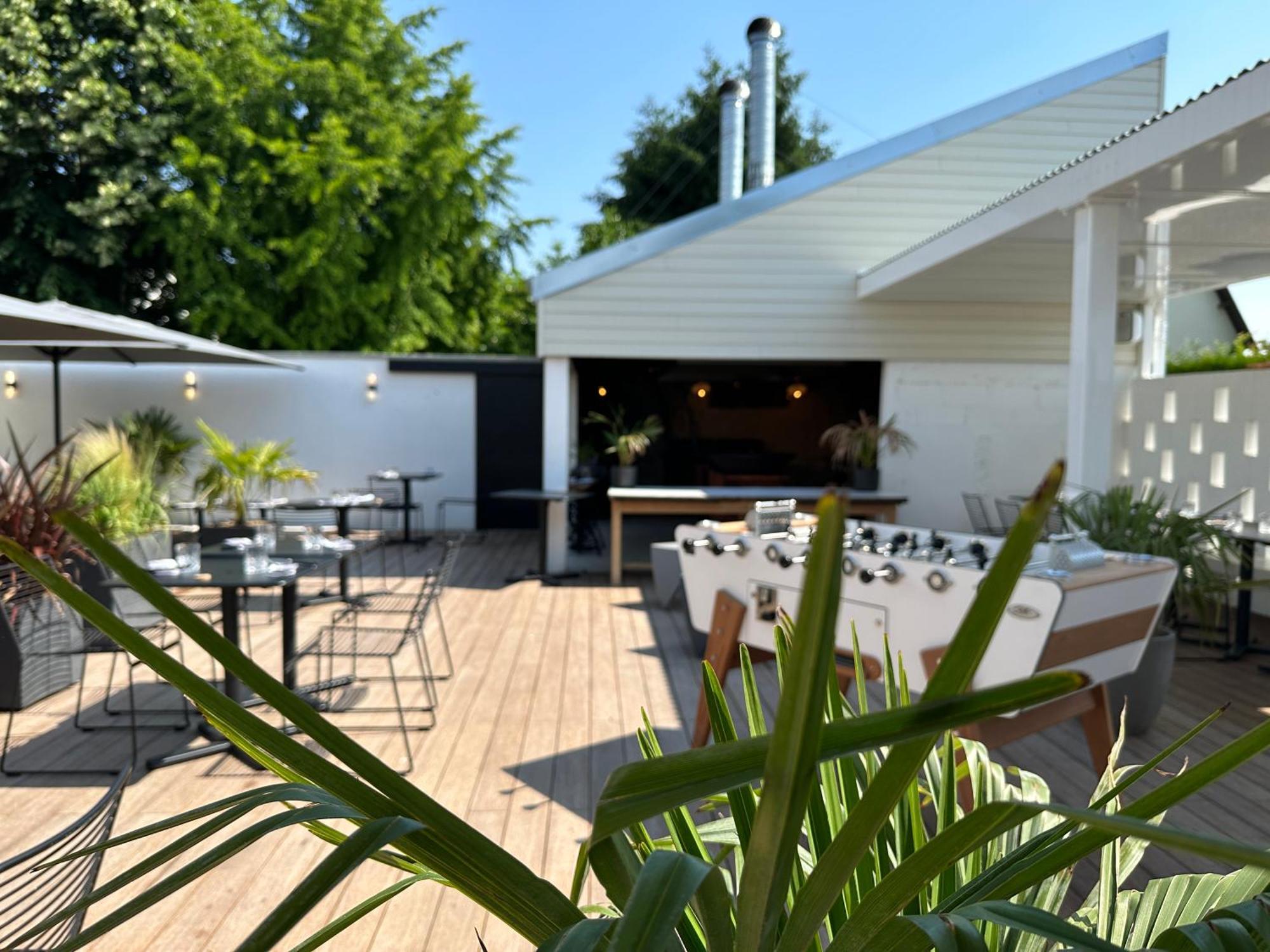 Logis Hotel & Restaurant Le Vert Bocage Franqueville-Saint-Pierre Luaran gambar